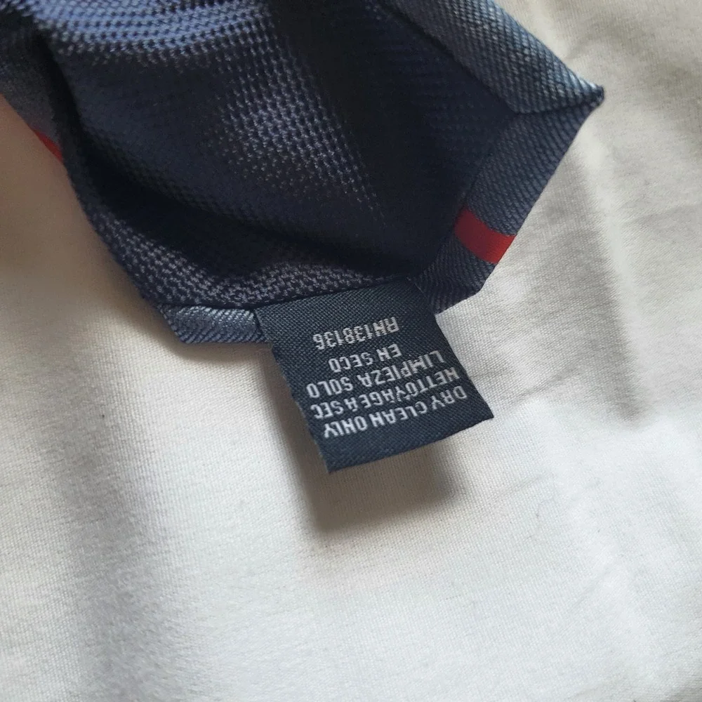 Nautica Men Tie Red Blue Business‎ Career Professional Stripes 57'